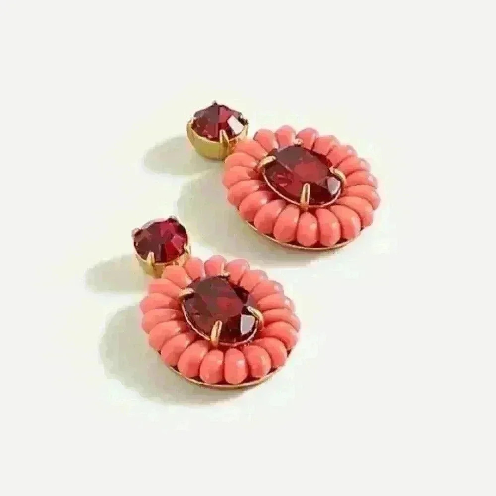 J Crew new Resin Statement Earrings